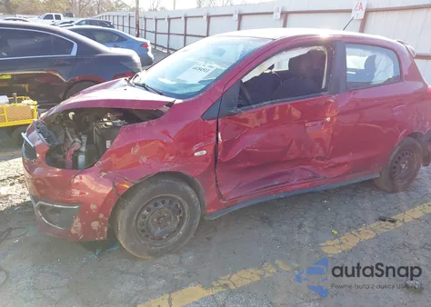 2020 Mitsubishi Mirage Es/Se z USA, uszkodzony, nr VIN ML32A3HJ8LH009378
